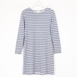 Sail to Sable Long Sleeve Striped Dress